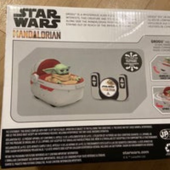STAR WARS THE MANDALORIAN, GROGU AND HOVER PRAM, BABY YODA, RADIO CONTROL - Picture 7 of 10